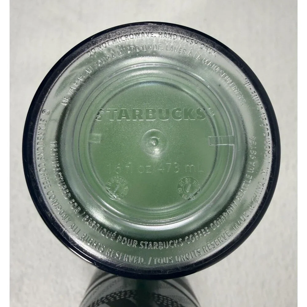 Starbucks 2023 16oz Coffee &Tea Refill Tumbler - Dark Green